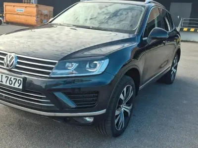 Brugt VW Touareg Exclusive 262 HK (192 kW) 2015 Blå SUV