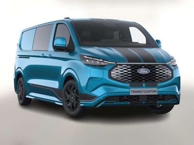 Neu Ford E-Transit Sport 160 kW (218 PS) 2025 Digital aqua blue metallic Van