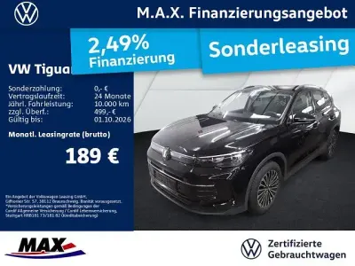 Gebraucht VW Tiguan Goal 131 PS (96 kW) 2025 Schwarz SUV