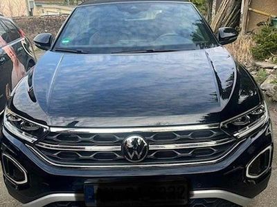 Gebraucht VW T-Roc Cabriolet Style 110 PS (80 kW) 2024 Schwarz Cabrio
