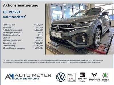 Gebraucht VW T-Roc R-line 150 PS (110 kW) 2025 Grau SUV