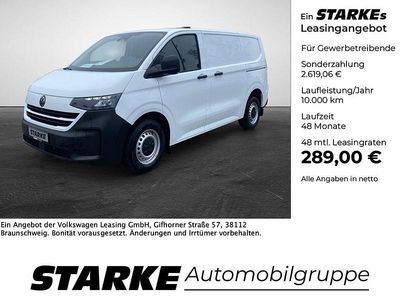 Neu VW Transporter 150 PS (110 kW) 2026 Weiß (clear white) Van