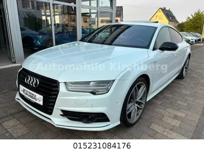 Gebraucht Audi A7 Sportback S-Line 320 PS (235 kW) 2018 Weiß Kleinwagen