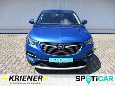 Gebraucht Opel Grandland X Dynamic 131 PS (96 kW) 2017 Topas blau SUV