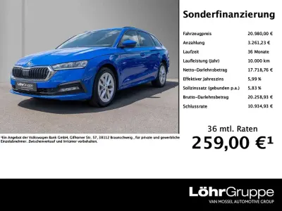 Gebraucht Skoda Octavia Ambition 204 PS (150 kW) 2023 Blau Kombi