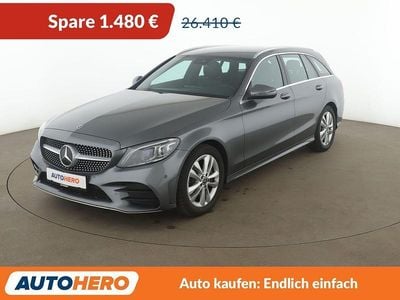 Gebraucht Mercedes C180 AMG line 156 PS (114 kW) 2020 Grau Kombi
