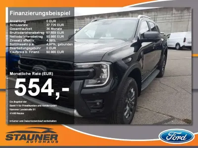 Nouvelle Ford Ranger Wildtrack 205 ch (150 kW) 2026 Noir Pick-up