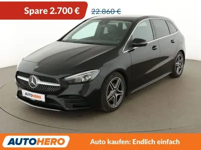 Gebraucht Mercedes B200 AMG line 163 PS (119 kW) 2020 Schwarz Kleinwagen