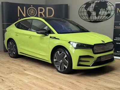 Gebraucht Skoda Enyaq iV RS 250 kW (340 PS) 2023 Mamba grün (metallic) SUV