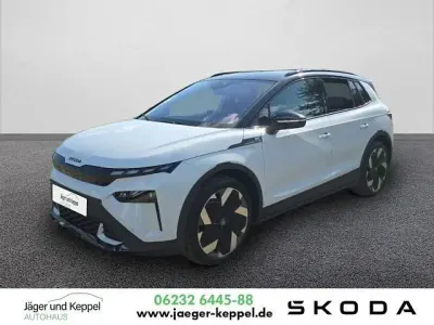 Gebraucht Skoda Elroq First Edition 210 kW (286 PS) 2025 Moonweiss metallic SUV