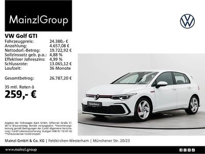Usata VW Golf VIII GTI 245 CV (180 kW) 2022 Bianco Berlina