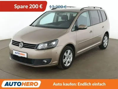 Brugt VW Touran Comfortline 105 HK (77 kW) 2015 Beige MPV