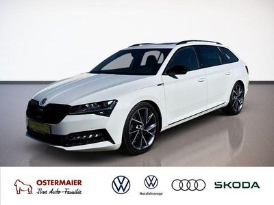 Second-hand Skoda Superb SportLine 190 CP (139 kW) 2020 Alb Break
