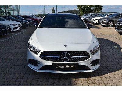 Gebraucht Mercedes A180 AMG line 136 PS (100 kW) 2020 Weiß Kleinwagen