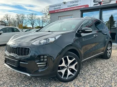 Gebraucht Kia Sportage Attract 177 PS (130 kW) 2017 Schwarz SUV