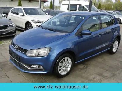 Brugt VW Polo Comfortline 60 HK (44 kW) 2015 Blå Sedan