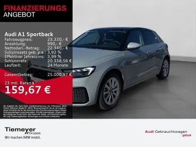 Gebraucht Audi A1 Sportback Advanced 116 PS (85 kW) 2025 Grau Kleinwagen