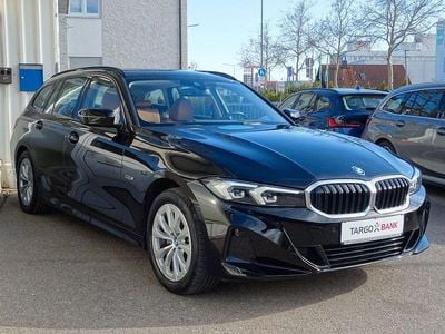 Gebraucht BMW 320e Sport Line 204 PS (150 kW) 2022 Schwarz Kombi