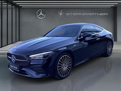 Gebraucht Mercedes CLE200 AMG 204 PS (150 kW) 2024 Metalliclack obsidianschwarz m Coupé