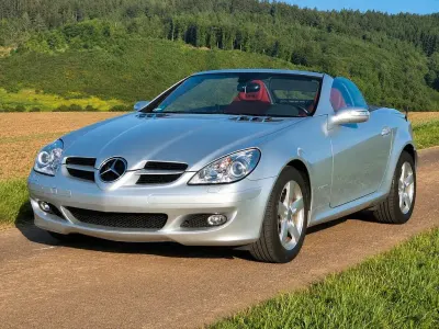 Gebraucht Mercedes SLK200 163 PS (119 kW) 2004 Silber Cabrio