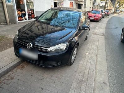 Gebraucht VW Golf VI 80 PS (58 kW) 2009 Schwarz Kleinwagen