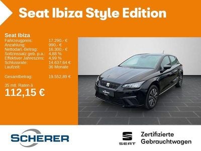 Usata Seat Ibiza Style 116 CV (85 kW) 2024 Nero Berlina