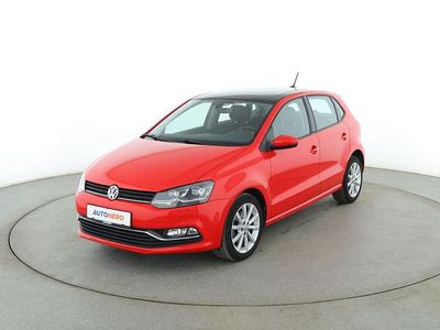 Gebraucht VW Polo Highline 110 PS (80 kW) 2017 Rot Limousine