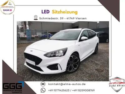 Brugt Ford Focus ST-Line 182 HK (133 kW) 2020 Hvid Sedan