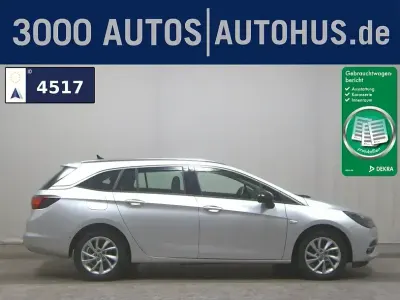 Gebraucht Opel Astra 110 PS (80 kW) 2021 Argonsilber Kombi