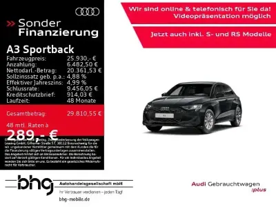 Gebraucht Audi A3 Ambiente 116 PS (85 kW) 2025 Manhattangrau metallic Limousine