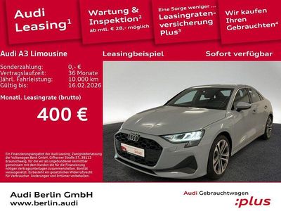Pfeilgrau perleffekt Gebraucht 2025 Audi A3 Ambiente Limousine | 34.250 € (Guter Preis)