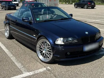 Gebraucht BMW 320 Cabriolet Basis 170 PS (125 kW) 2001 Blau Cabrio