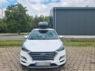 Gebraucht Hyundai Tucson 136 PS (100 kW) 2018 Weiß SUV