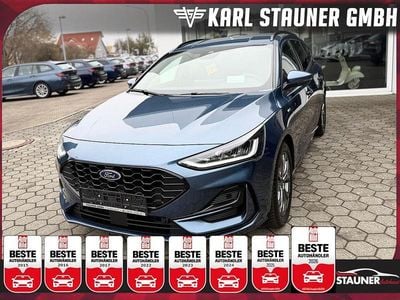 Gebraucht Ford Focus ST-Line X 125 PS (91 kW) 2024 Blau Kombi