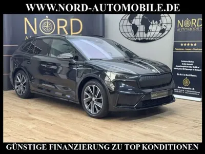 Gebraucht Skoda Enyaq iV SportLine 194 kW (265 PS) 2022 Schwarzmagic perlef (metallic) SUV