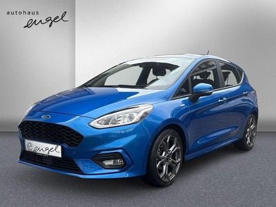 Gebraucht Ford Fiesta ST-Line X 101 PS (74 kW) 2020 Desert island blue Kleinwagen