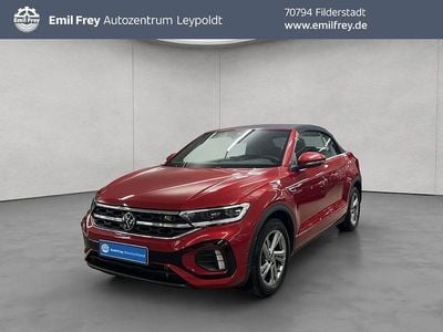 Gebraucht VW T-Roc Cabriolet R-line 150 PS (110 kW) 2025 Kings red metallic Cabrio
