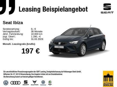 Neu Seat Ibiza Style 116 PS (85 kW) 2026 Blau Kleinwagen