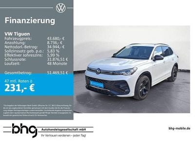 Gebraucht VW Tiguan R-line 193 PS (141 kW) 2025 Weiß SUV