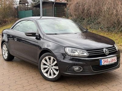 Gebraucht VW Eos Sportline 122 PS (89 kW) 2012 Schwarz Cabrio