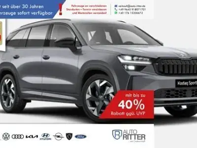 Neu Skoda Kodiaq SportLine 150 PS (110 kW) 2025 Grau SUV