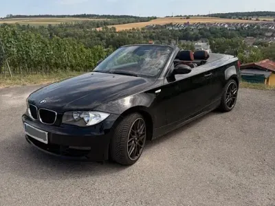 Gebraucht BMW 118 Cabriolet Sport Line 143 PS (105 kW) 2008 Schwarz Cabrio