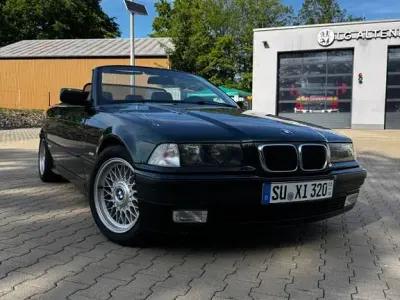 Gebraucht BMW 320 Cabriolet 150 PS (110 kW) 1998 Grün Cabrio
