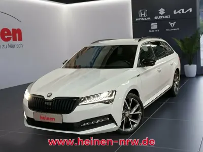 Usata Skoda Superb SportLine 200 CV (147 kW) 2022 Bianco Station wagon