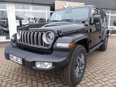 Neu Jeep Wrangler Sahara 272 PS (200 kW) 2025 Schwarz SUV