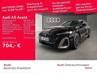 Gebraucht Audi A5 S-Line 204 PS (150 kW) 2026 Schwarz Kombi