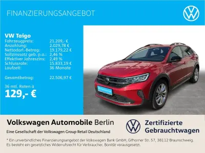 Gebraucht VW Taigo Goal 116 PS (85 kW) 2025 Schwarz SUV