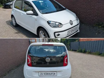 Gebraucht VW up! CLUB 60 PS (44 kW) 2016 Weiß Kleinwagen