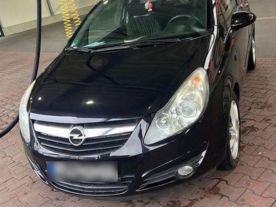 Gebraucht Opel Corsa Edition 80 PS (58 kW) 2008 Schwarz Kleinwagen