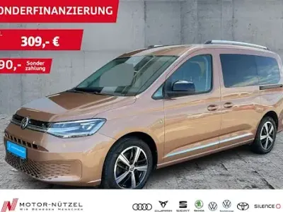 Gebraucht VW Caddy Style 122 PS (89 kW) 2022 Braun Van / Kleinbus